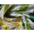 Silk Single Jersey Yarn Dyed Fabric